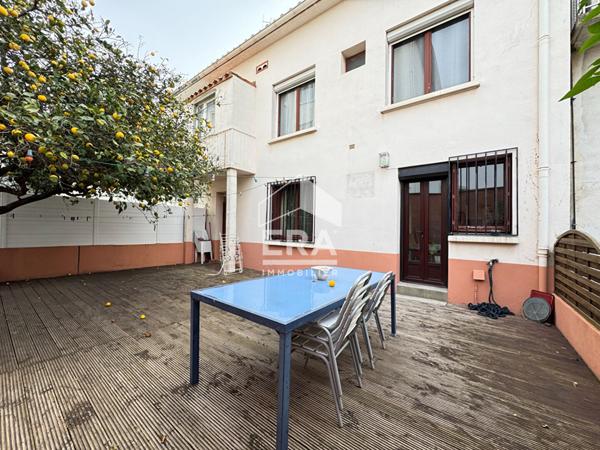 Perpignan "Les Platanes" - Maison à vendre 134m2 - 5 chambres -  Grande terrasse - Garage