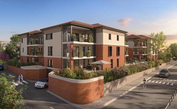 Appartement spacieux en RDC, type 3 de 86 m2 avec parking sécurisé, terrasse et jardin privatif .