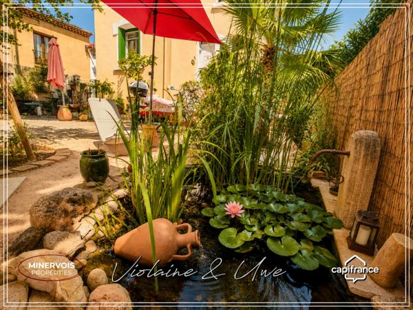 MAISON DE CARACTÈRE RÉNOVÉE AVEC JARDIN – VILLENEUVE-LÈS-BÉZIERS
