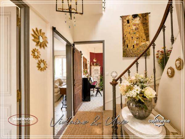MAISON DE CARACTÈRE RÉNOVÉE AVEC JARDIN – VILLENEUVE-LÈS-BÉZIERS