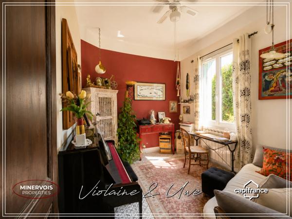 MAISON DE CARACTÈRE RÉNOVÉE AVEC JARDIN – VILLENEUVE-LÈS-BÉZIERS