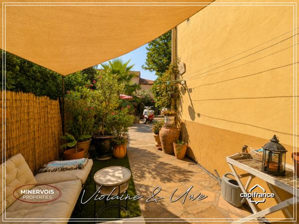 MAISON DE CARACTÈRE RÉNOVÉE AVEC JARDIN – VILLENEUVE-LÈS-BÉZIERS