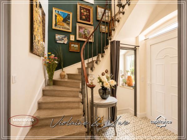 MAISON DE CARACTÈRE RÉNOVÉE AVEC JARDIN – VILLENEUVE-LÈS-BÉZIERS