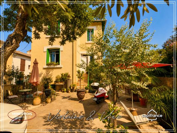 MAISON DE CARACTÈRE RÉNOVÉE AVEC JARDIN – VILLENEUVE-LÈS-BÉZIERS
