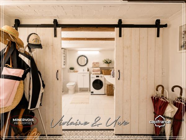 MAISON DE CARACTÈRE RÉNOVÉE AVEC JARDIN – VILLENEUVE-LÈS-BÉZIERS