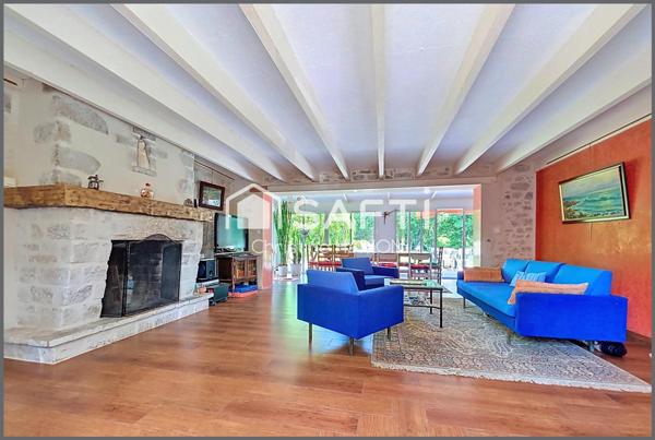 Belle propriété avec chaumière et grand parc