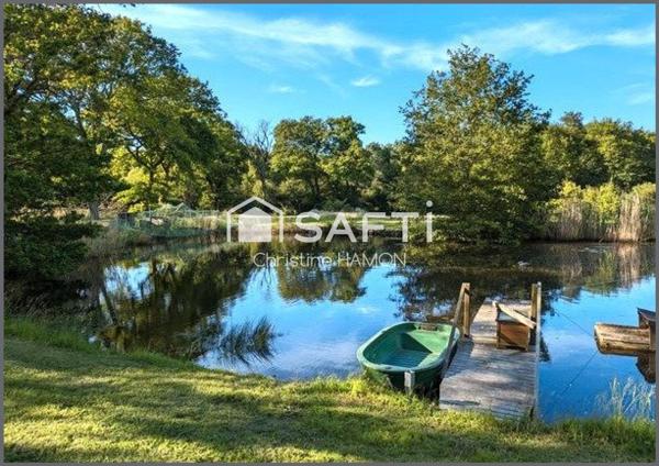 Belle propriété avec chaumière et grand parc