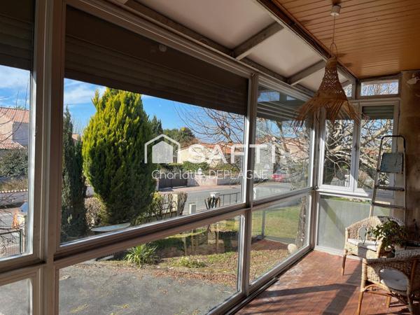 Belle maison sur sous-sol