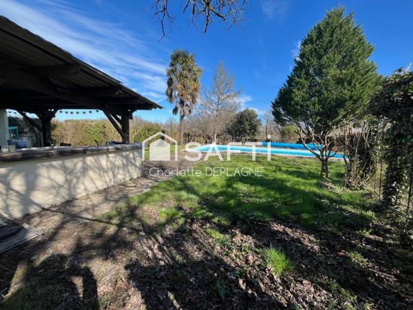 Belle maison sur sous-sol