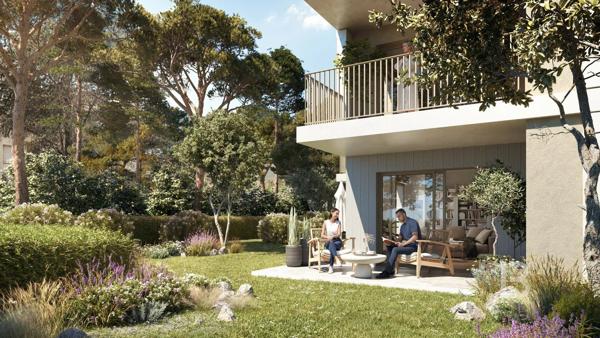 Appartement de3 pièces en Rez de jardin