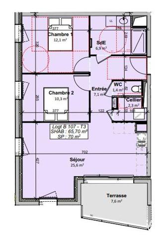 Appartement à vendre 3 pièces 66 m² Givrand