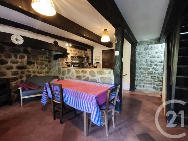 Maison à vendre  3 pièces - 55 m 2   THUEYTS  - 07