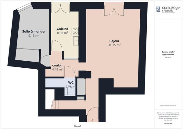 Location appartement 4 pièce(s) 94 m²