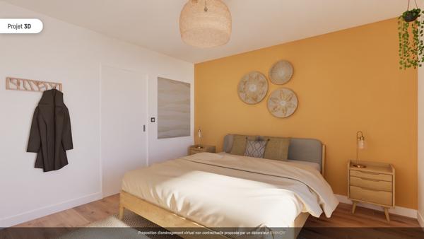 Maison de ville mitoyenne - 105.35m² - LA PALMYRE