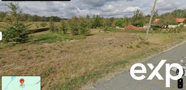 Superbe terrain de 5337 m², 1909 m² constructible, au calme.