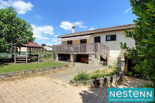Maison avec jardin, terrasse et sous-sol aménageable Meyzieu 69330