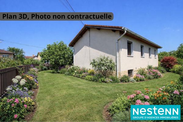 Maison avec jardin, terrasse et sous-sol aménageable Meyzieu 69330