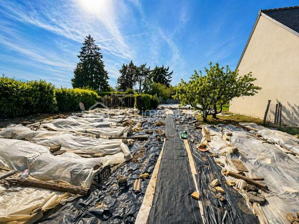 Terrain de 610 m²