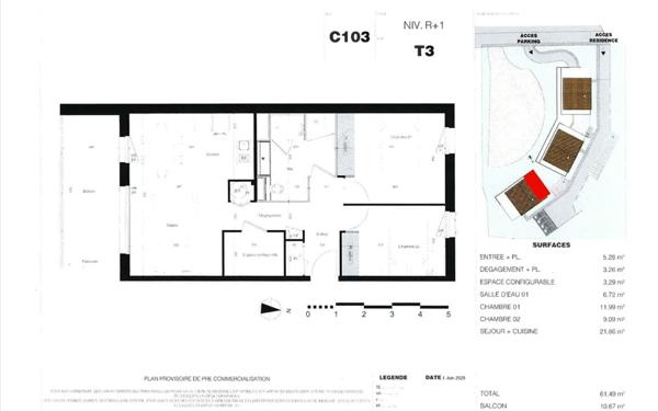 Appartement à vendre    3 pièces •  Gap