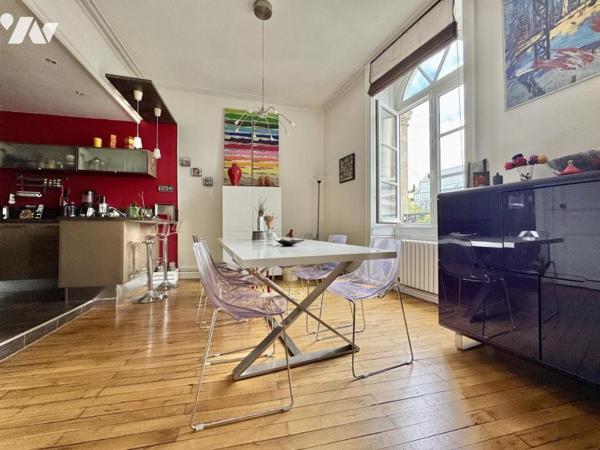 À vendre – Duplex de charme en plein centre de Nantes