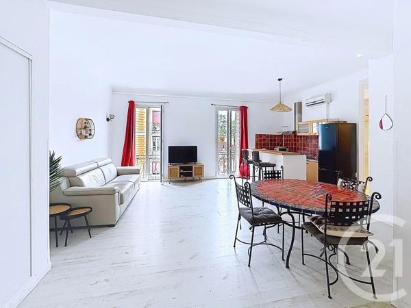 Appartement F3 à vendre  3 pièces - 53,61 m 2   ANTIBES  - 06