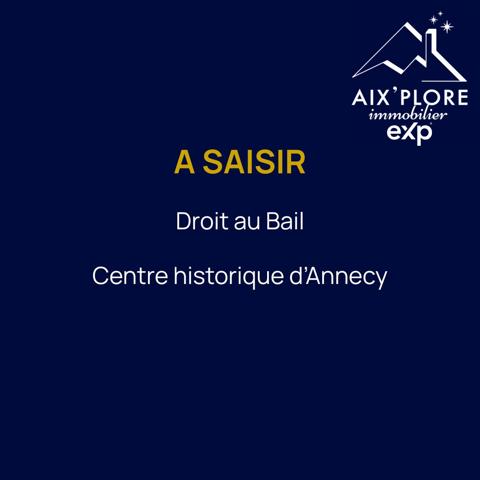 Charmant local commercial – Cœur de la Vieille Ville d’Annecy