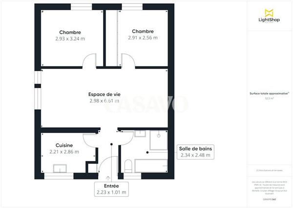 Vente Maison 3 pièces de 53m² - 94430 Chennevières-sur-Marne