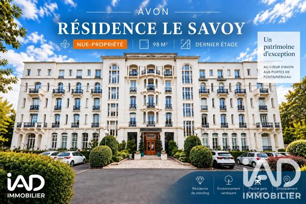 Appartement à vendre 4 pièces 98 m² Avon