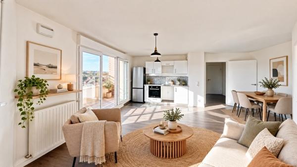 Appartement à vendre 280 000 € Neuilly-sur-Marne 4 p 76 m² DPE C