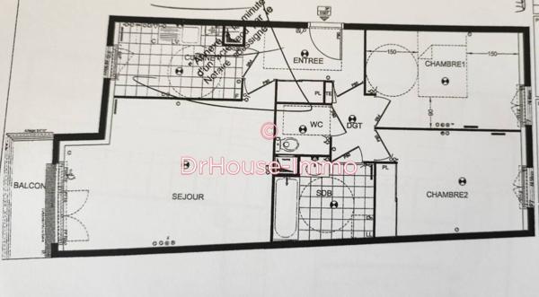 Appartement à vendre 3 pièces de 69 m²