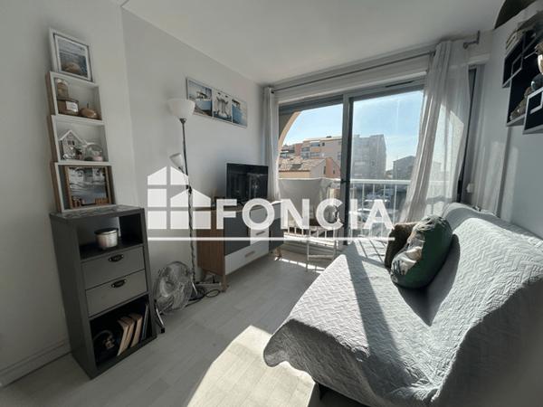 Location Studio meublé 21.3 m² - 1 RUE DE LA CONQUE / 12 AVENUE DE LA JETEE Le Cap D'agde 34300