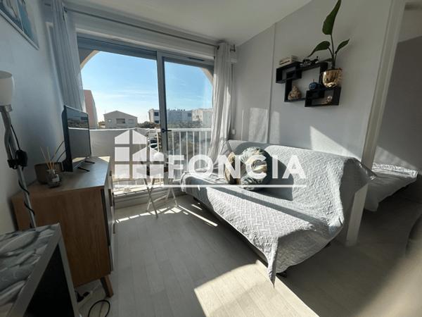 Location Studio meublé 21.3 m² - 1 RUE DE LA CONQUE / 12 AVENUE DE LA JETEE Le Cap D'agde 34300