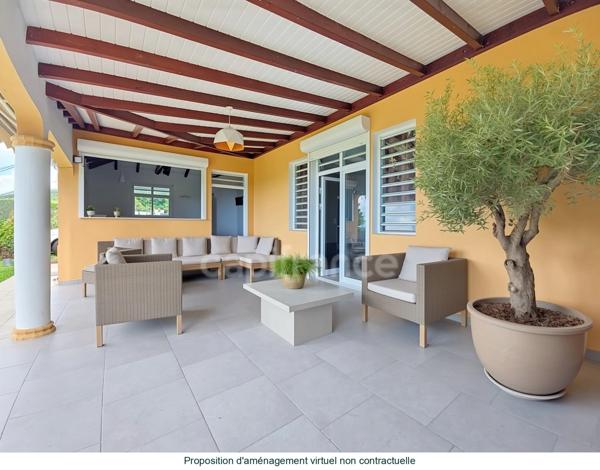 Villa spacieuse avec vue mer 3 chambres, potentiel d’agrandissement – Vieux-Habitants (971)