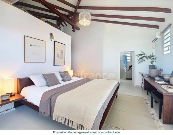 Villa spacieuse avec vue mer 3 chambres, potentiel d’agrandissement – Vieux-Habitants (971)