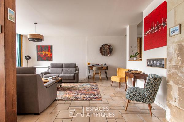 Maison intimiste en centre ville aux volumes généreux