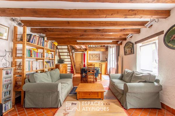 Maison intimiste en centre ville aux volumes généreux