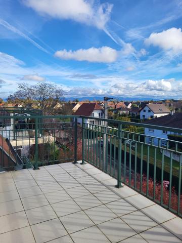 Dernier étage avec ascenseur : beau 4P de 85m2