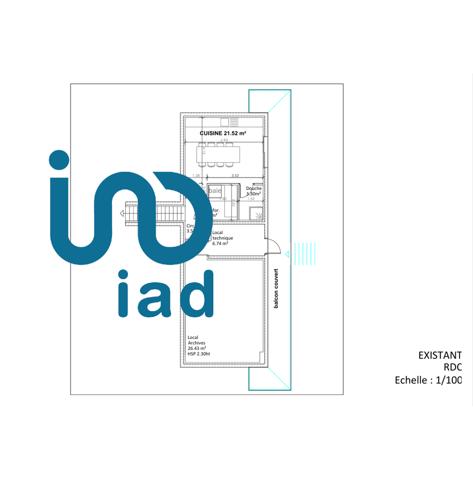 Immeuble à vendre 335 m² Le Faou