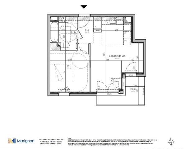 Appartement à vendre 