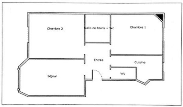 Appartement à vendre 3 pièces 64 m² Paris 18