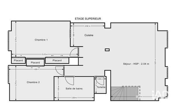 Appartement à vendre 3 pièces 66 m² Paris 4