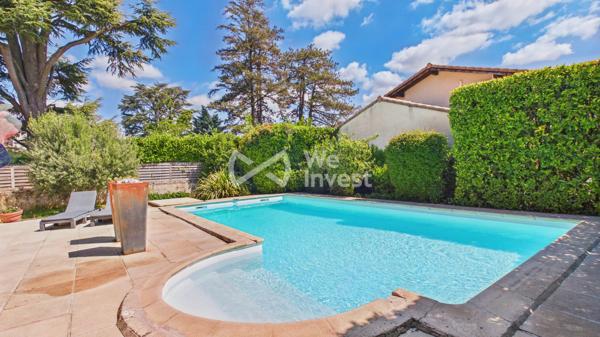 Maison de 162m² sur 865m² de terrain avec piscine