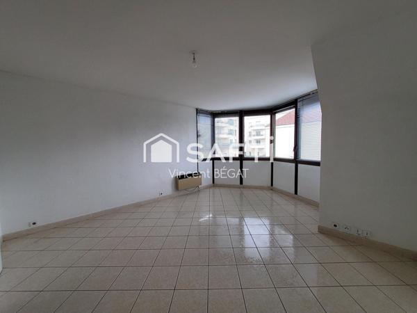 Appartement 3 pièces + bureau de 18m² parking