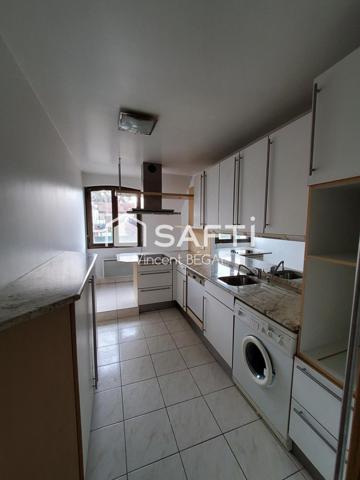 Appartement 3 pièces + bureau de 18m² parking