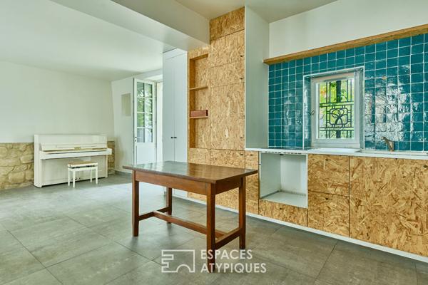 Appartement avec jardin Avenue Junot à Montmartre