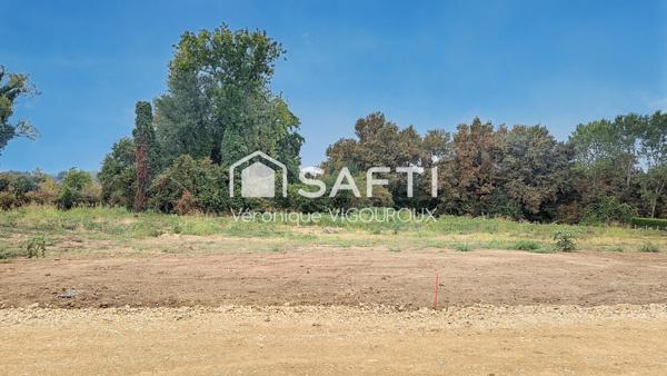 Grand Terrain viabilisé à Castelsarrasin