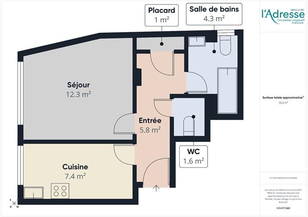 Appartement Champigny Sur Marne 1 pièce(s)