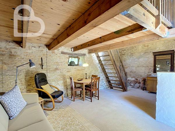 Propriété en pierre de caractère avec gîte et piscine