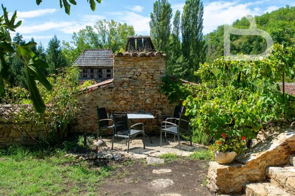 Propriété en pierre de caractère avec gîte et piscine