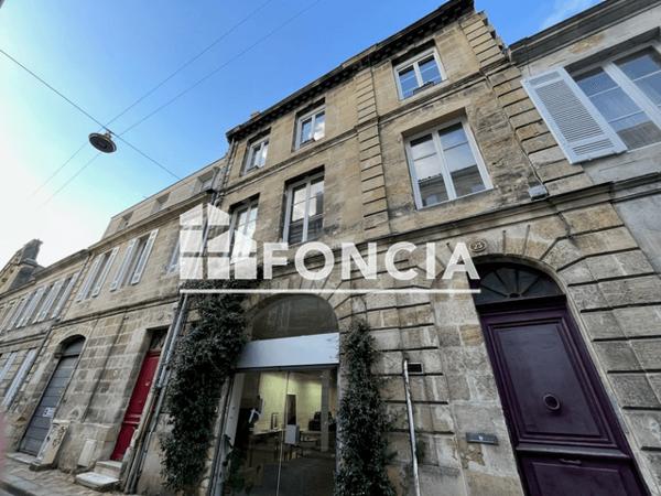 Location Studio 21.84 m² - Bordeaux 33000